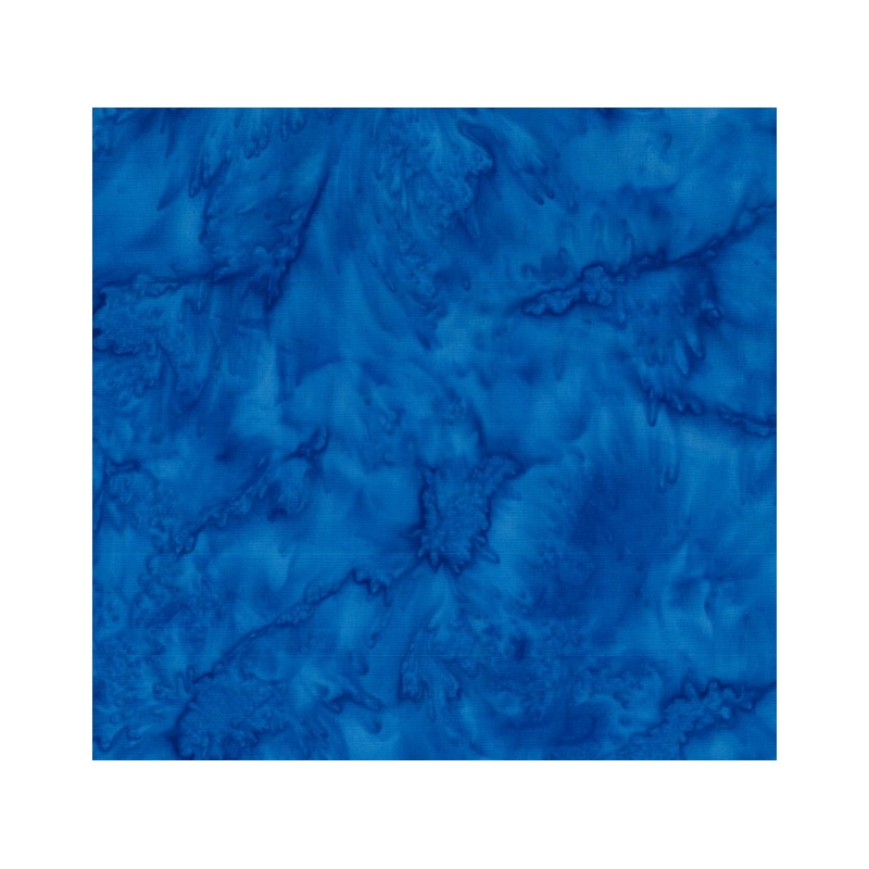 Batik Australia Tonal Batiks COBALT 110cm Wide Cotton Fabric, Per 25cm