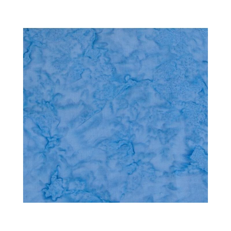 50cm REMNANT Batik Australia Tonal Batiks CORNFLOWER 110cm Wide Cotton Fabric