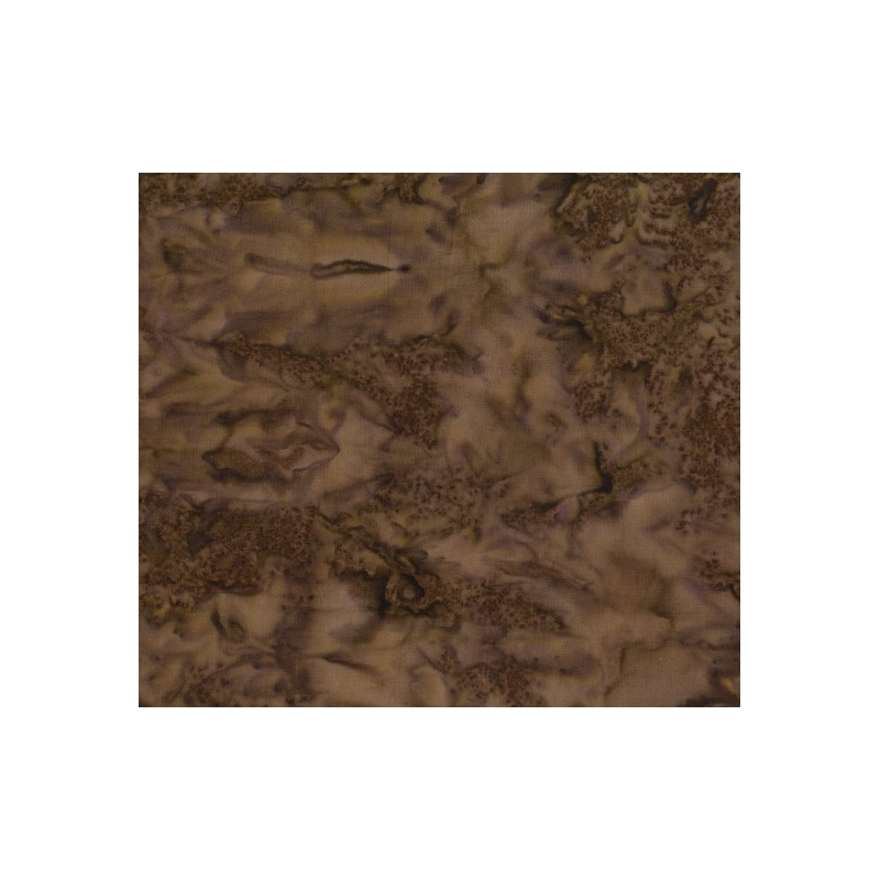 Batik Australia Tonal Batiks DARK BROWN 110cm Wide Cotton Fabric Per 25cm