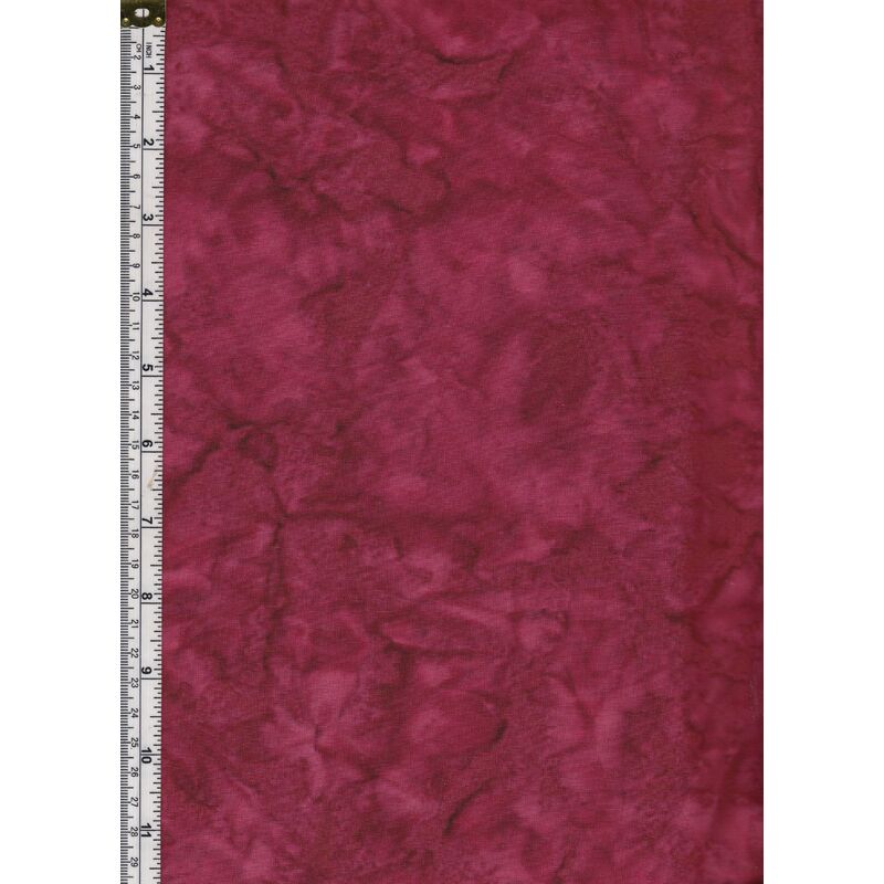 Batik Australia Tonal Batiks DARK RED 110cm Wide Cotton Fabric (T-79)