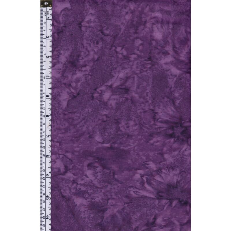 Batik Australia Tonal Batiks EGGPLANT 110cm Wide Cotton Fabric (T-56)