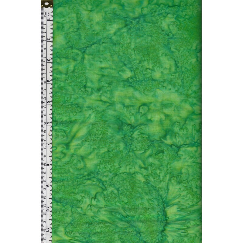 Batik Australia Tonal Batiks EMERALD 110cm Wide Cotton Fabric (T-35)
