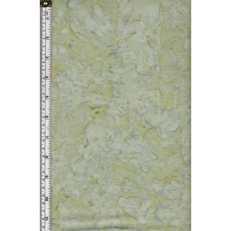 Batik Australia Tonal Batiks MID GREEN 110cm Wide Cotton Fabric (T-27)