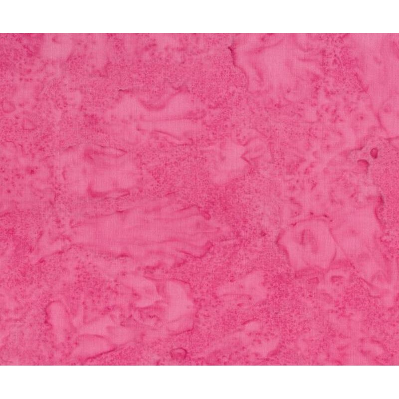 Batik Australia Tonal Batiks MID PINK 110cm Wide Cotton Fabric