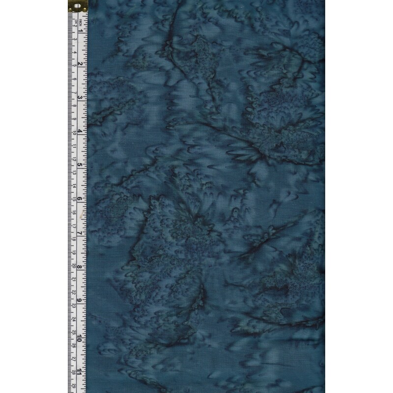 31cm REMNANT Batik Australia Tonal Batiks NAVY 110cm Wide Cotton Fabric