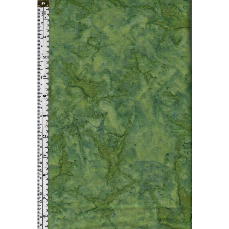 Batik Australia Tonal Batiks PICKLE 110cm Wide Cotton Fabric (T-30)