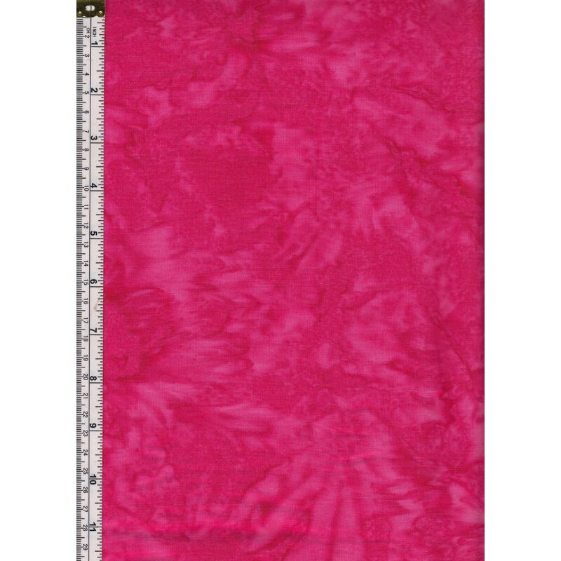 Batik Australia Tonal Batiks RASPBERRY 110cm Wide Cotton Fabric (T-77)