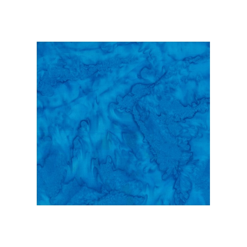 Batik Australia Tonal Batiks SAPPHIRE 110cm Wide Cotton Fabric, Per 25cm