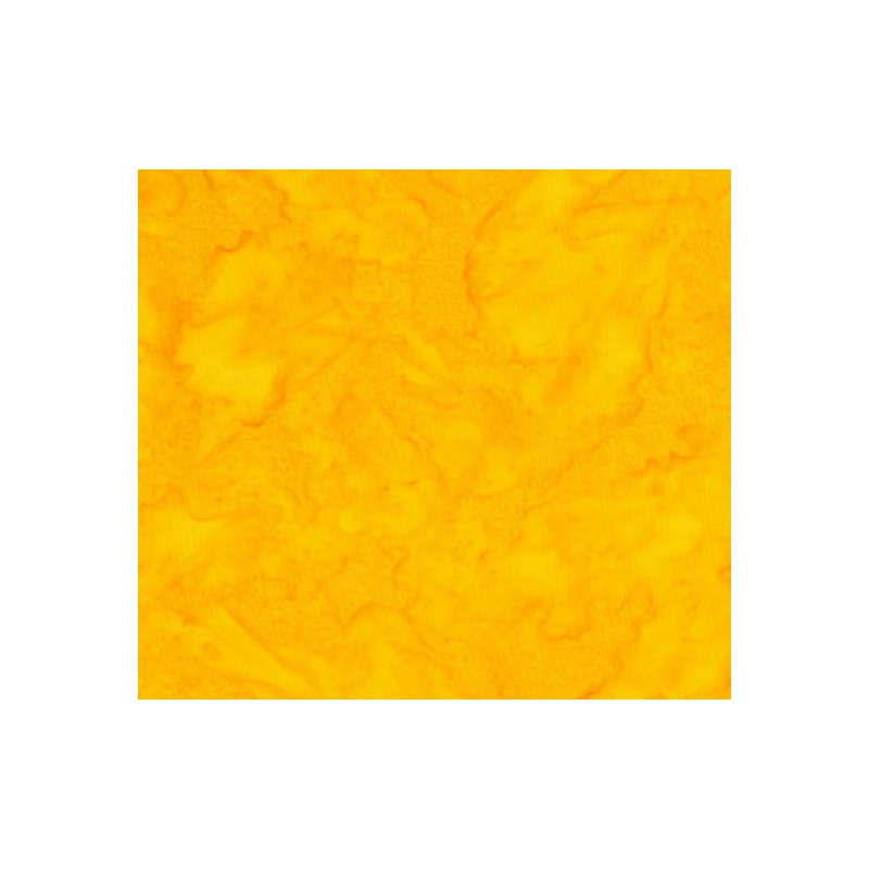 Batik Australia Tonal Batiks YELLOW 110cm Wide Cotton Fabric, Per 25cm