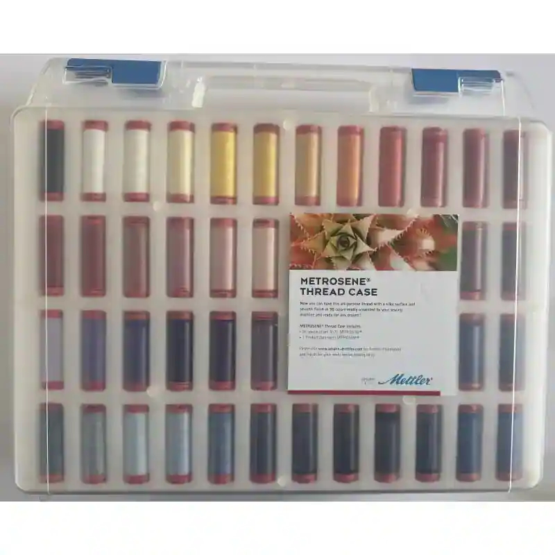 Mettler METROSENE Thread Case with 96 x 100m Spools TCME969171-KIT