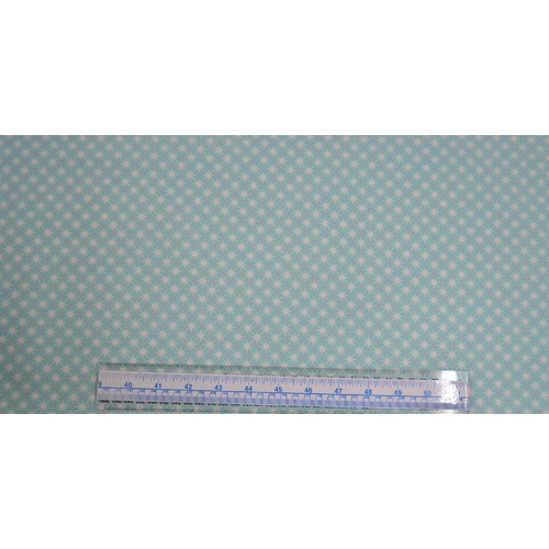 Charles Parsons CHIRPY LOLA AQUA PINK 110cm Wide Cotton Fabric