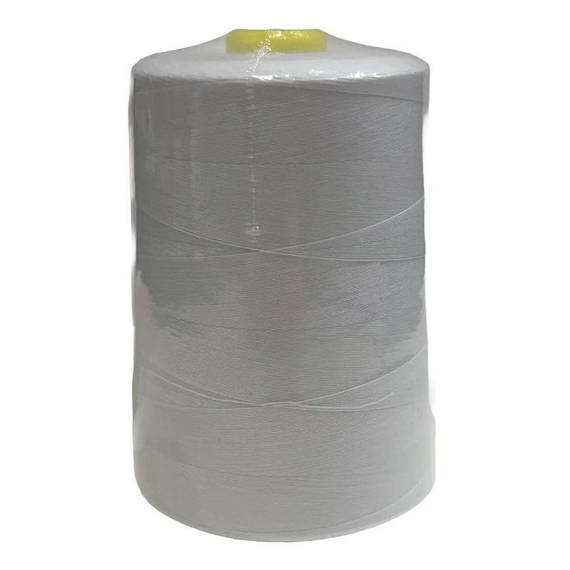 WHITE Tiger 75 Weight Spun Polyester Thread 5000m