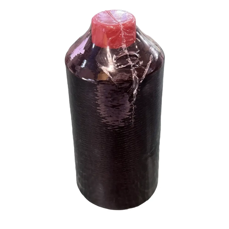 BLACK Textured Polyester Looper Thread 150D/1, 250g Cone