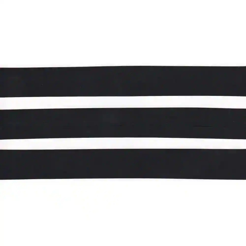 BLACK 25mm Satin Bias Binding, Single Folded, Sold by the Metre
