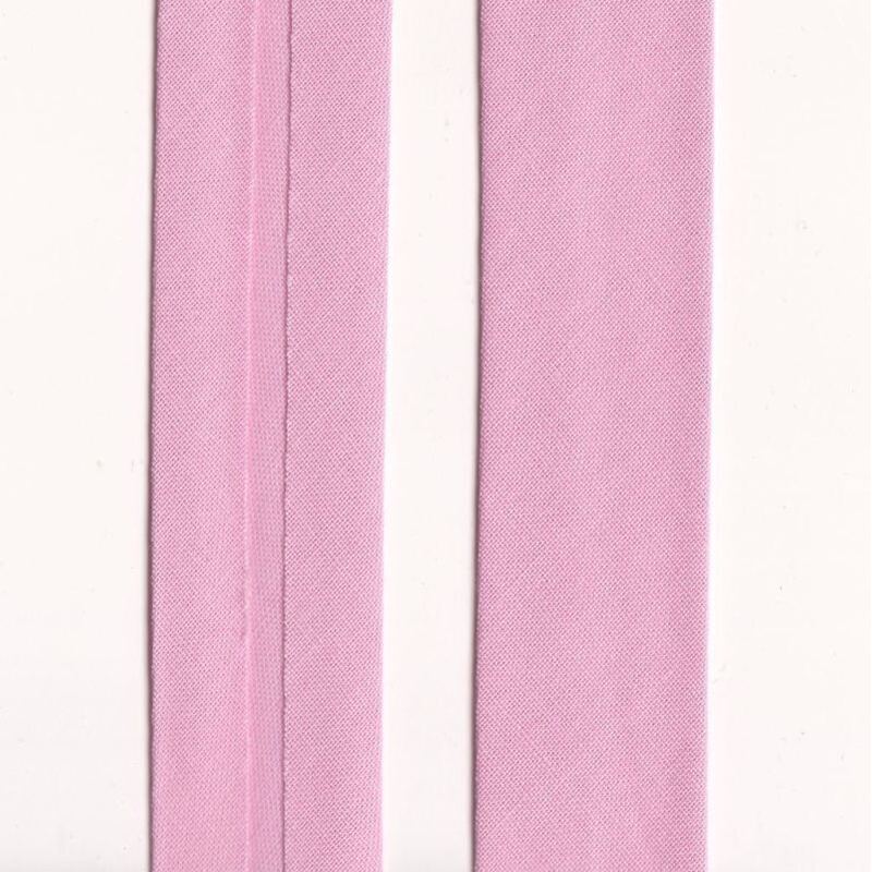 SOFT PINK 12mm Cotton Bias Binding Single Folded x 10 Metres