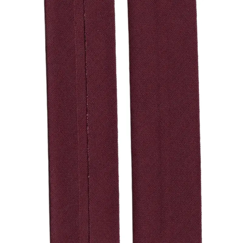 WINE 12mm Cotton Bias Binding Single Folded, x 10 Metres
