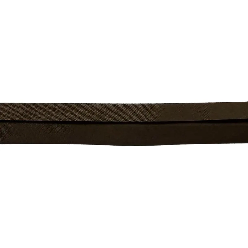 BROWN 20mm Cotton Bias Binding Single Folded, by the Metre (Australian Made)