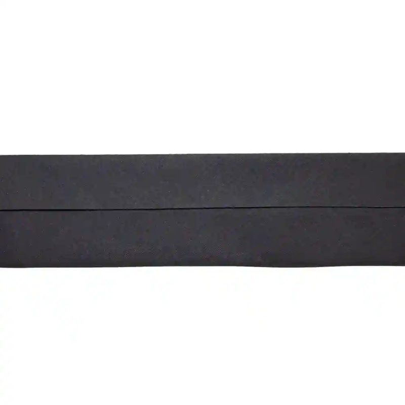 CHARCOAL 20mm Cotton Bias Binding Single Folded, by the Metre (Australian Made)