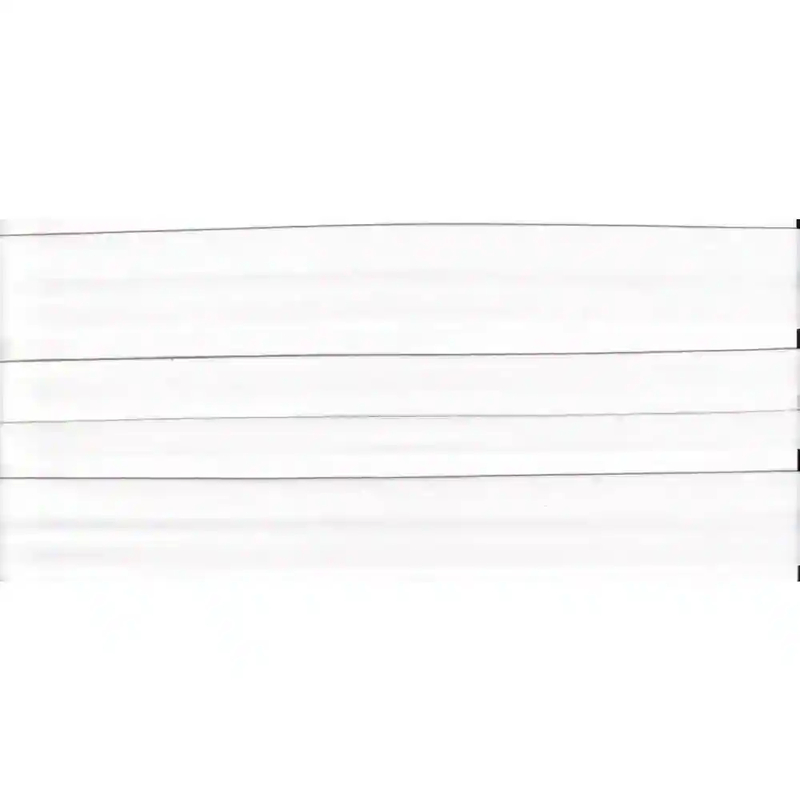 BRIGHT WHITE 25mm Cotton Bias Binding Single Folded, by the Metre