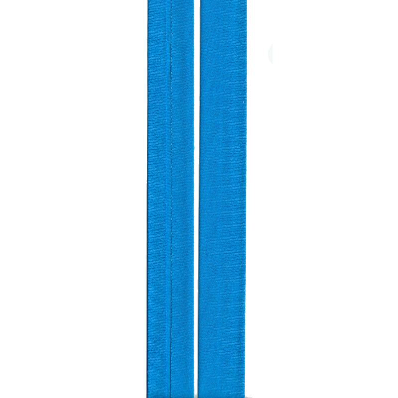 BLUE 6mm Cotton Bias Binding Single Folded x 5 Metres