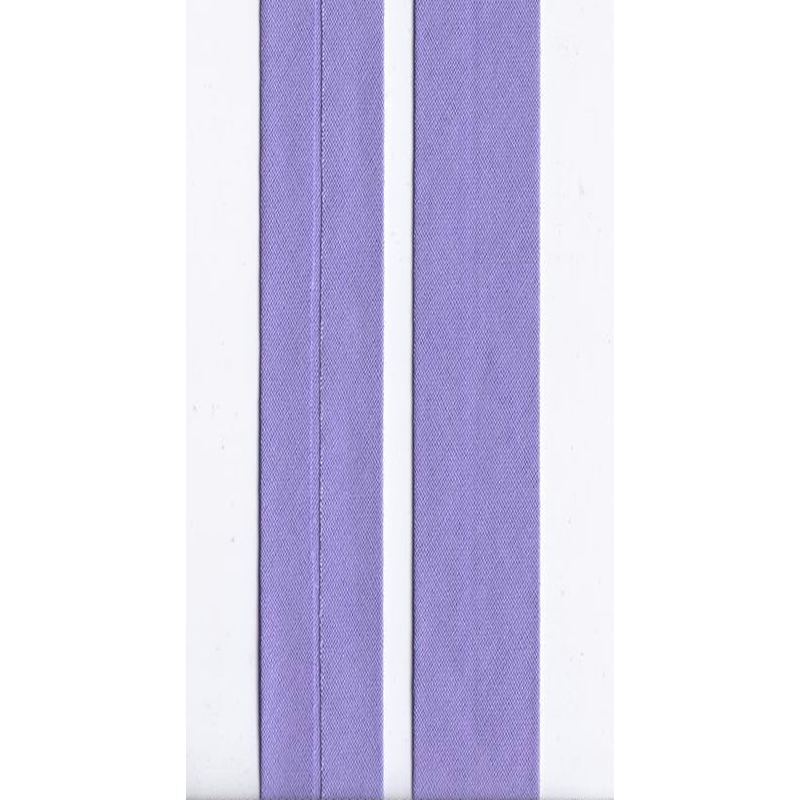 LILAC 6mm Cotton Bias Binding Single Folded x 5 Metres