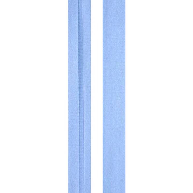 SKY BLUE 6mm Cotton Bias Binding Single Folded x 10 Metres