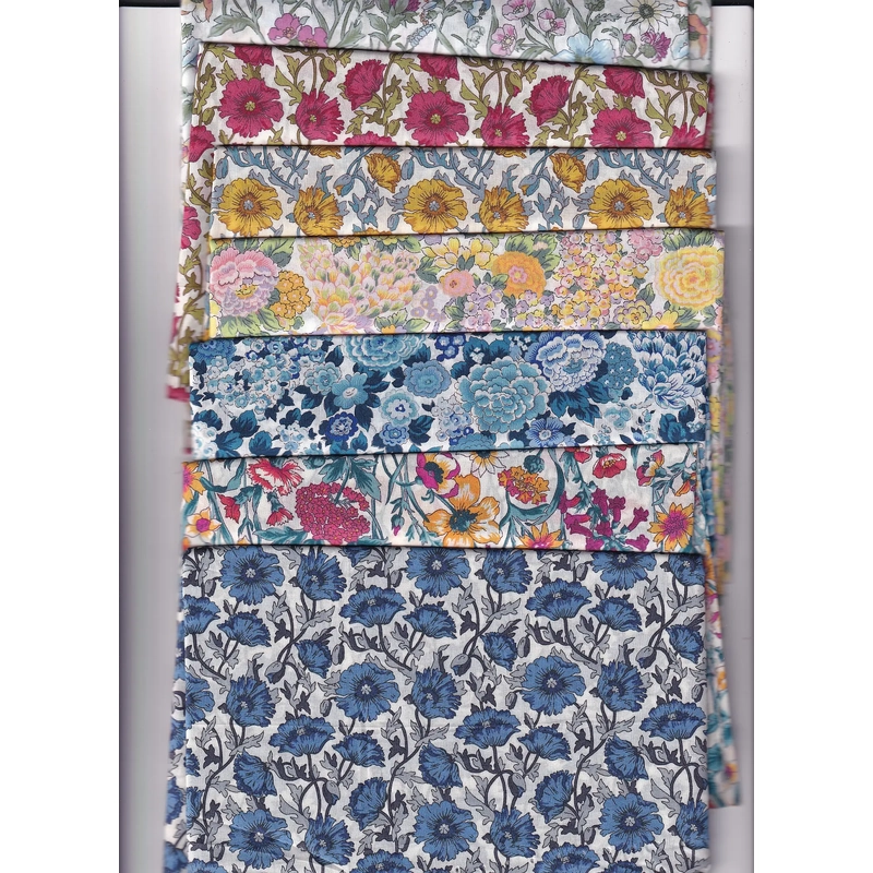 Tana Lawn Mixed Pack 7 Pieces 25cm x 136cm (Cut for customer and did not pay)