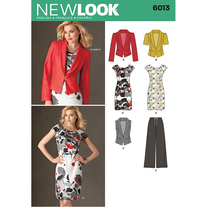New Look Pattern 6027 Misses' Tunic or Top