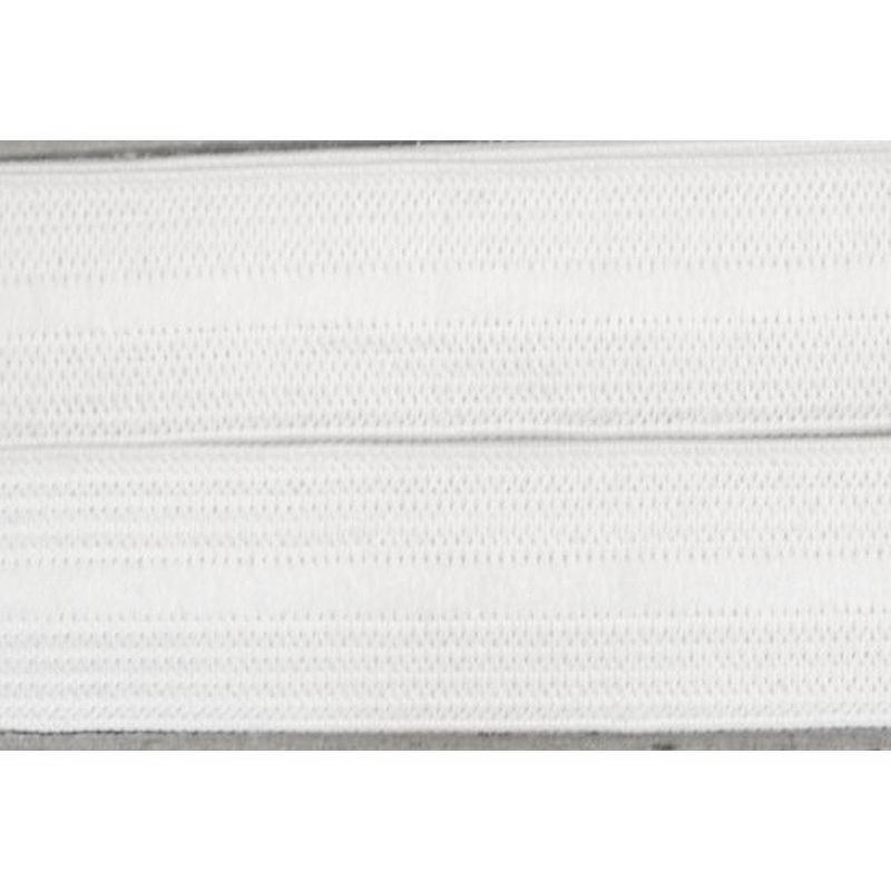 Fitted Sheet Elastic 18mm White, PER METRE, 100% Polyester Quality Elastic
