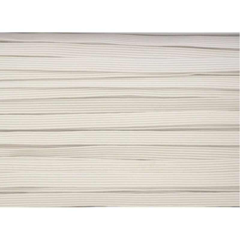 Premium Braided Elastic 6mm OFF WHITE Per Metre