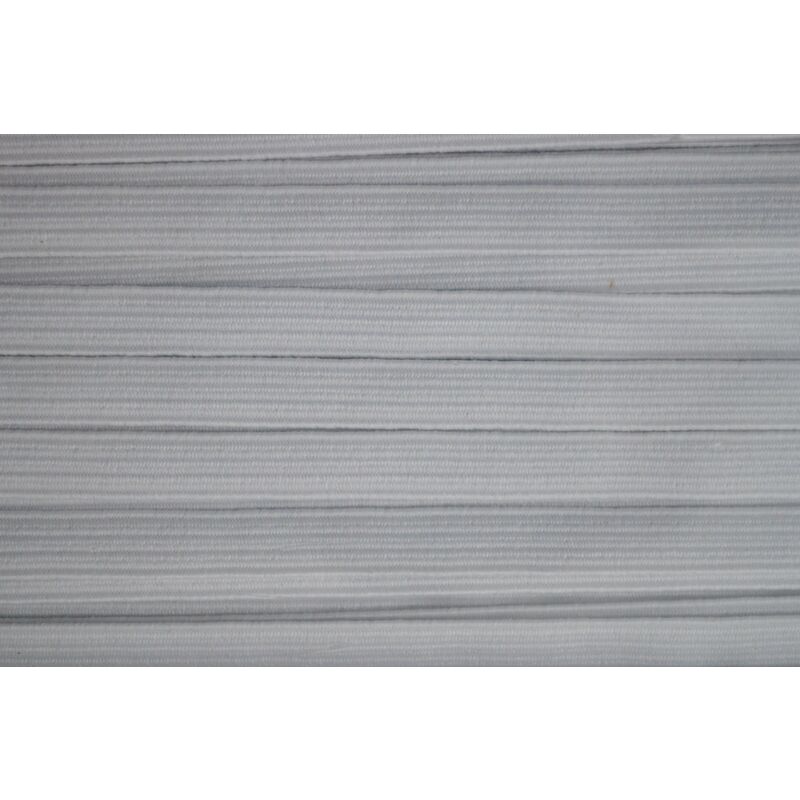 Uni-Trim Premium Braided Elastic 7mm WHITE Per Metre