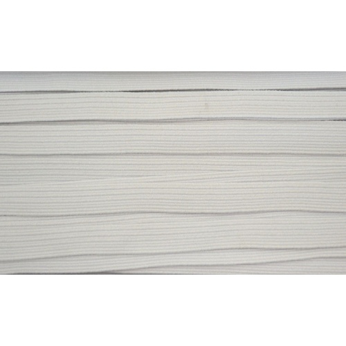 Premium Braided Elastic 9mm OFF WHITE Per Metre, By Uni-Trim