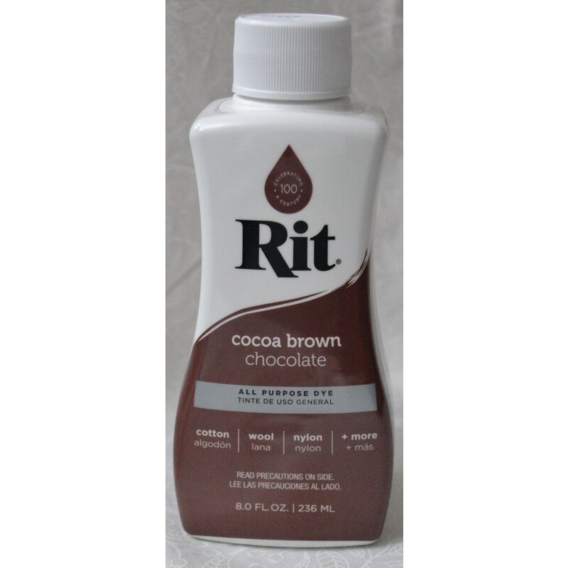 Rit Dye Liquid Cocoa Brown 236ml 236ML