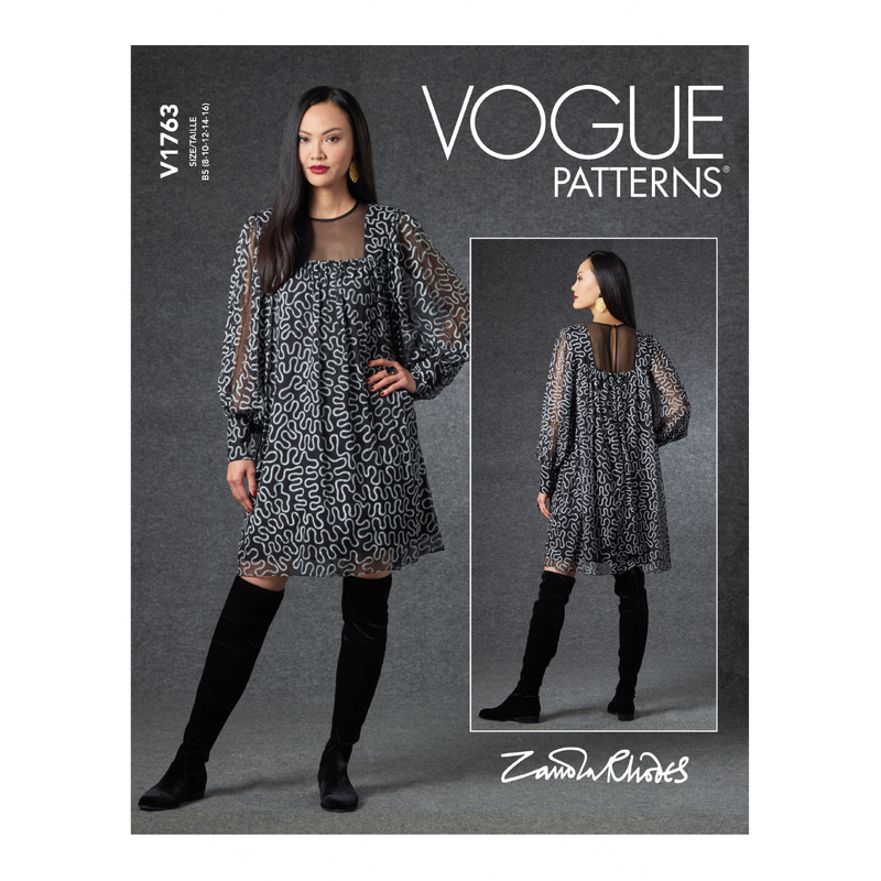 Vogue Sewing Pattern - Misses' Special Occasion Dress 1763F5