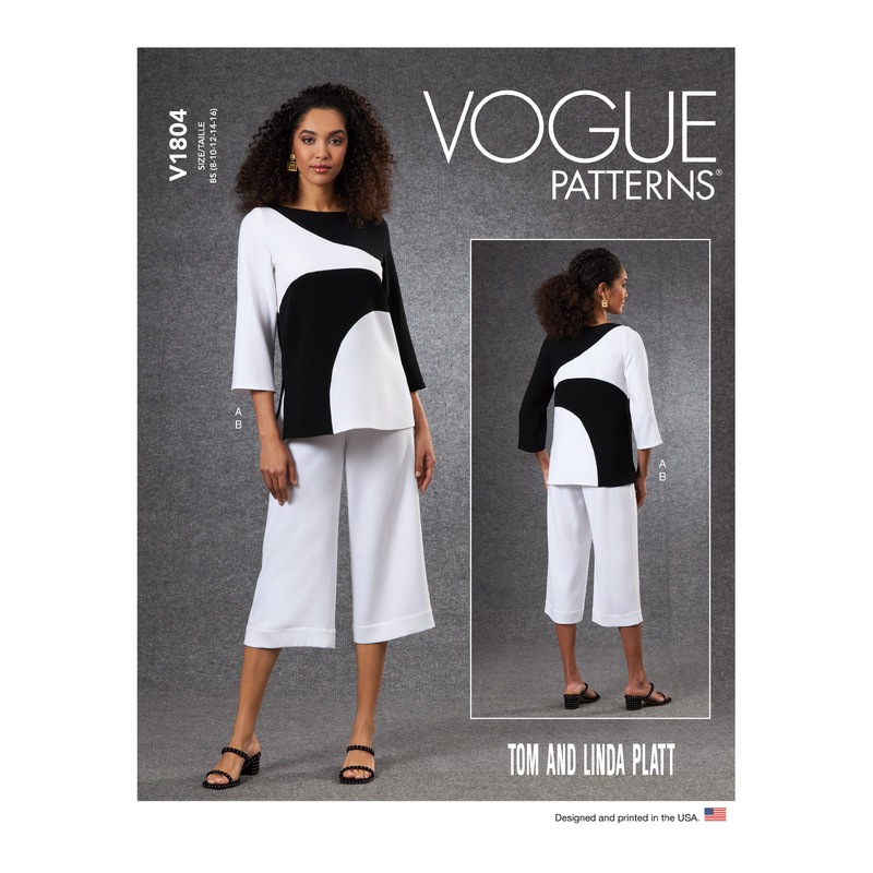 Vogue Sewing Pattern - Misses' Tunic & Pants 1804F5
