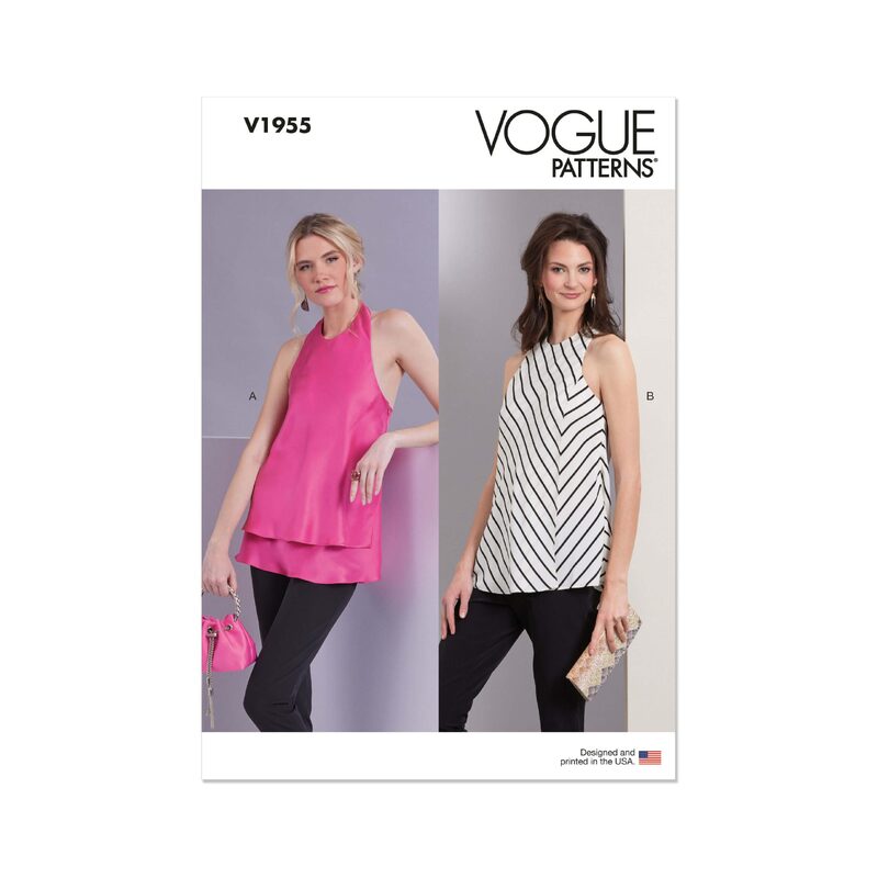 Vogue Patterns V1955y5 Misses sizes 18-26