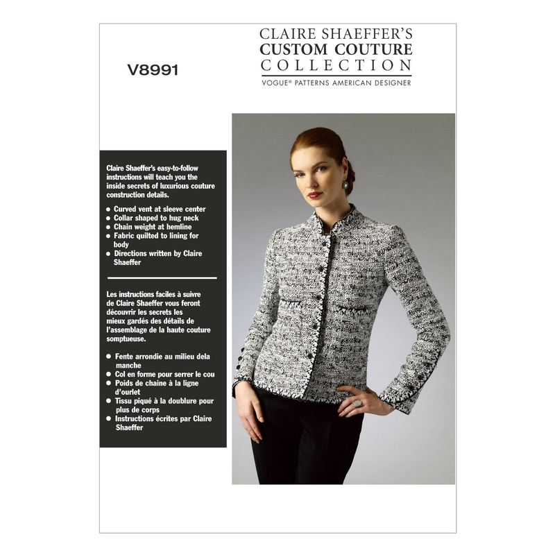Vogue Sewing Pattern Misses'/Misses' Petite Jacket 8991E5 (Sizes 14-22)