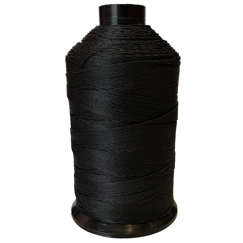 Arianna VELA Bonded Polyester TKT8 UV Treated Thread, 800m BLACK (012)