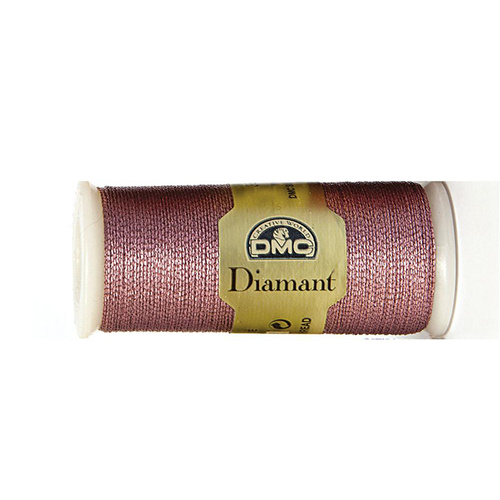 DMC Diamant Thread, 35m Hand Embroidery Thread, Colour D316, AMETHYST