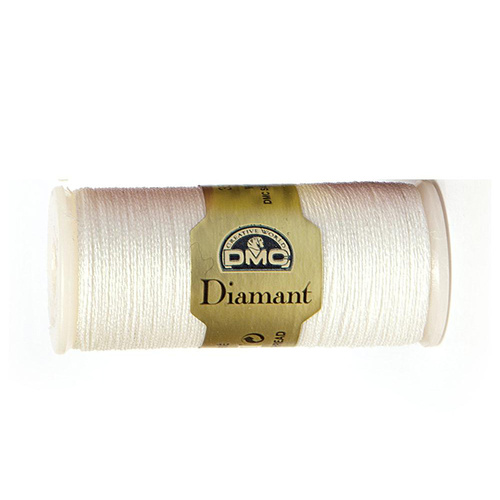 DMC Diamant Thread, #D5200 WHITE, 35m Hand Embroidery Thread