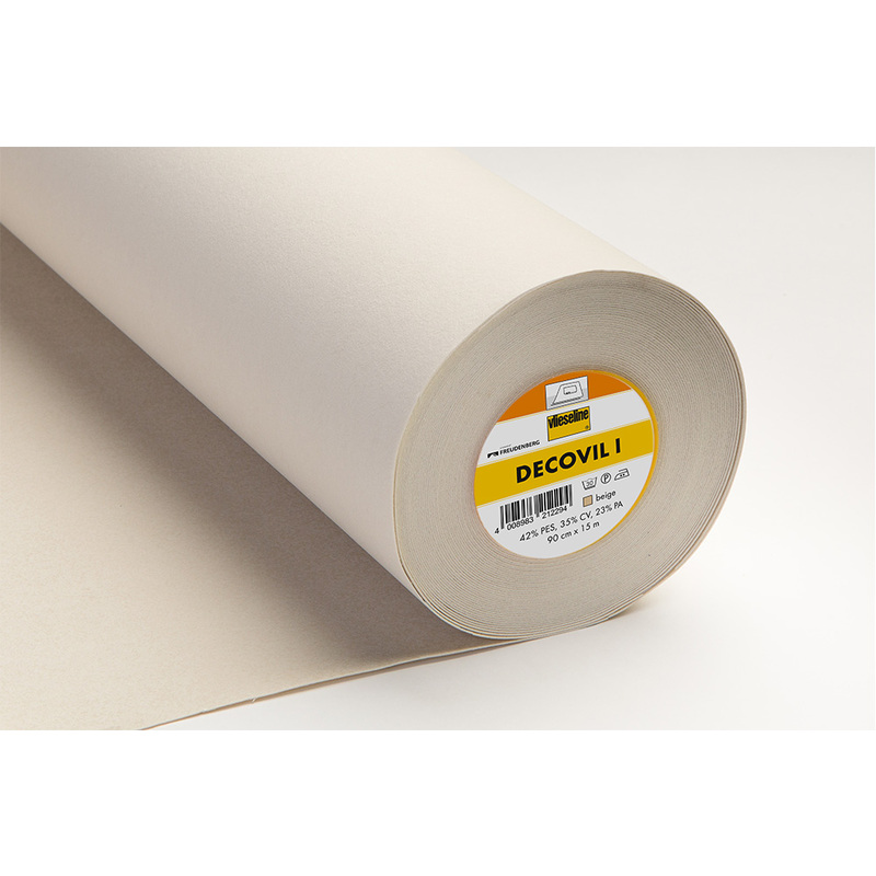 Vilene Decovil 1 Fusible Interlining With Leather-Like Handle 90cm Wide 15m ROLL