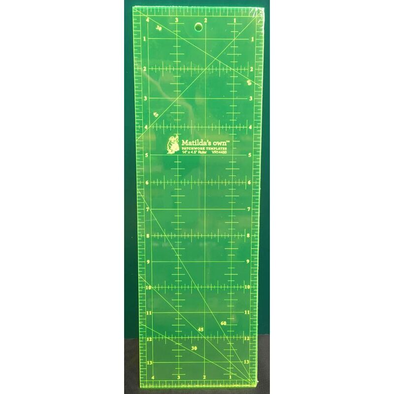 Matilda's Own Imperial Ruler 14in x 4.5in VR14450