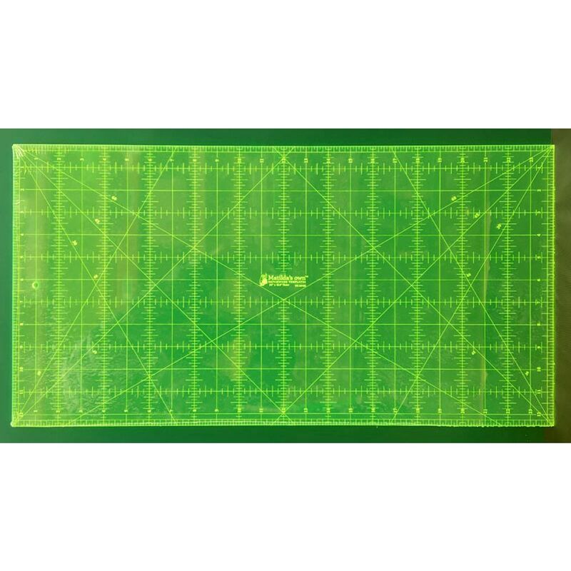 Matilda's Own Imperial Ruler 24" x 12.5", Patchwork Template VR24125