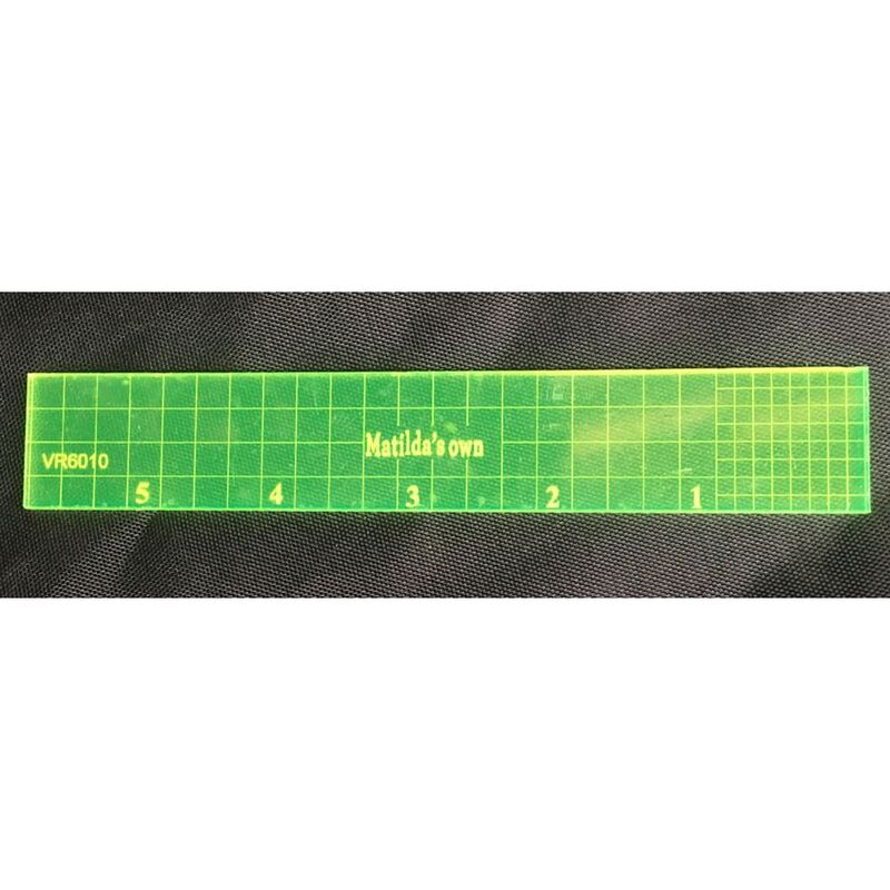 Matilda's Own Imperial Ruler 6.0in x 1.0in VR6010