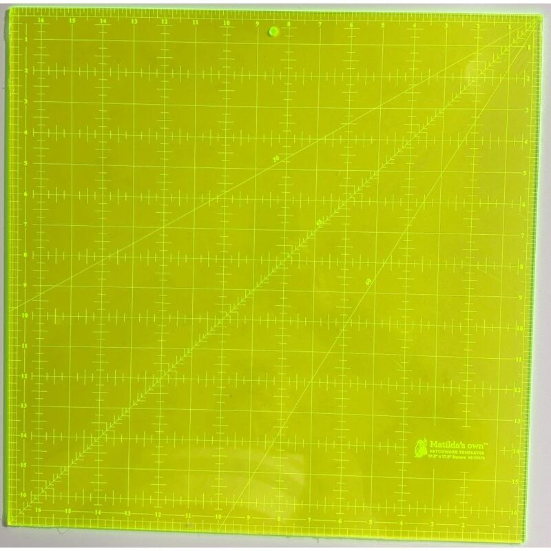 Matilda's Own Imperial Square Ruler 17inch x 17inch, VS170170