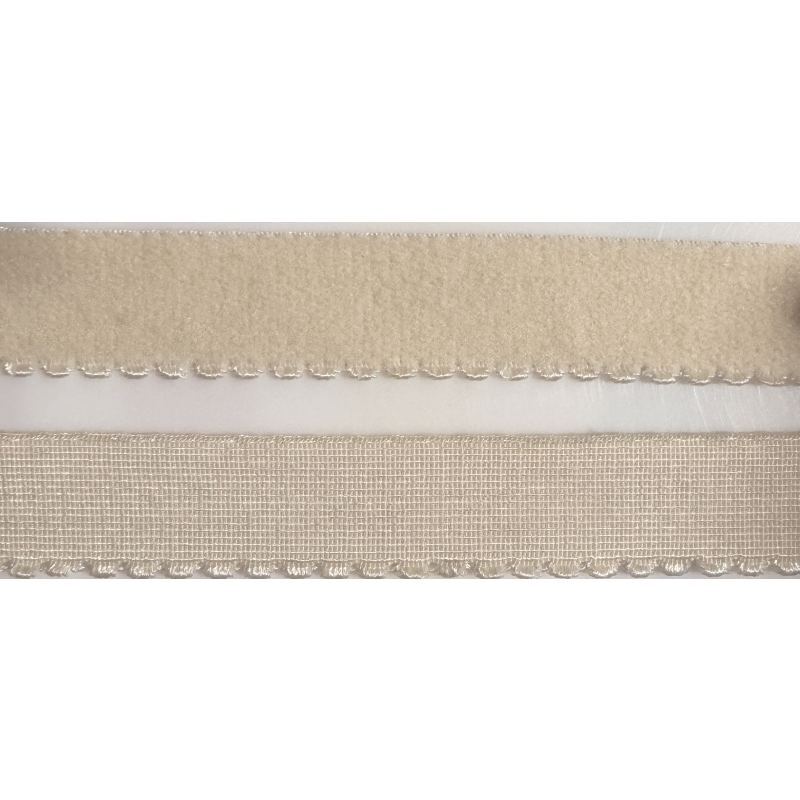 Skin (Nude) Scalloped Elastic, 18mm Per Metre