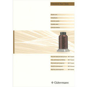 Gutermann Skala / Tera Industrial Thread Colour Chart
