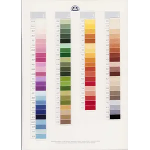 DMC Floche Art 5238A Colour Chart